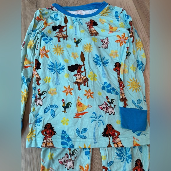 DISNEY MOANA LITTLE SLEEPIES 2 PIECE SET - Picture 2 of 3
